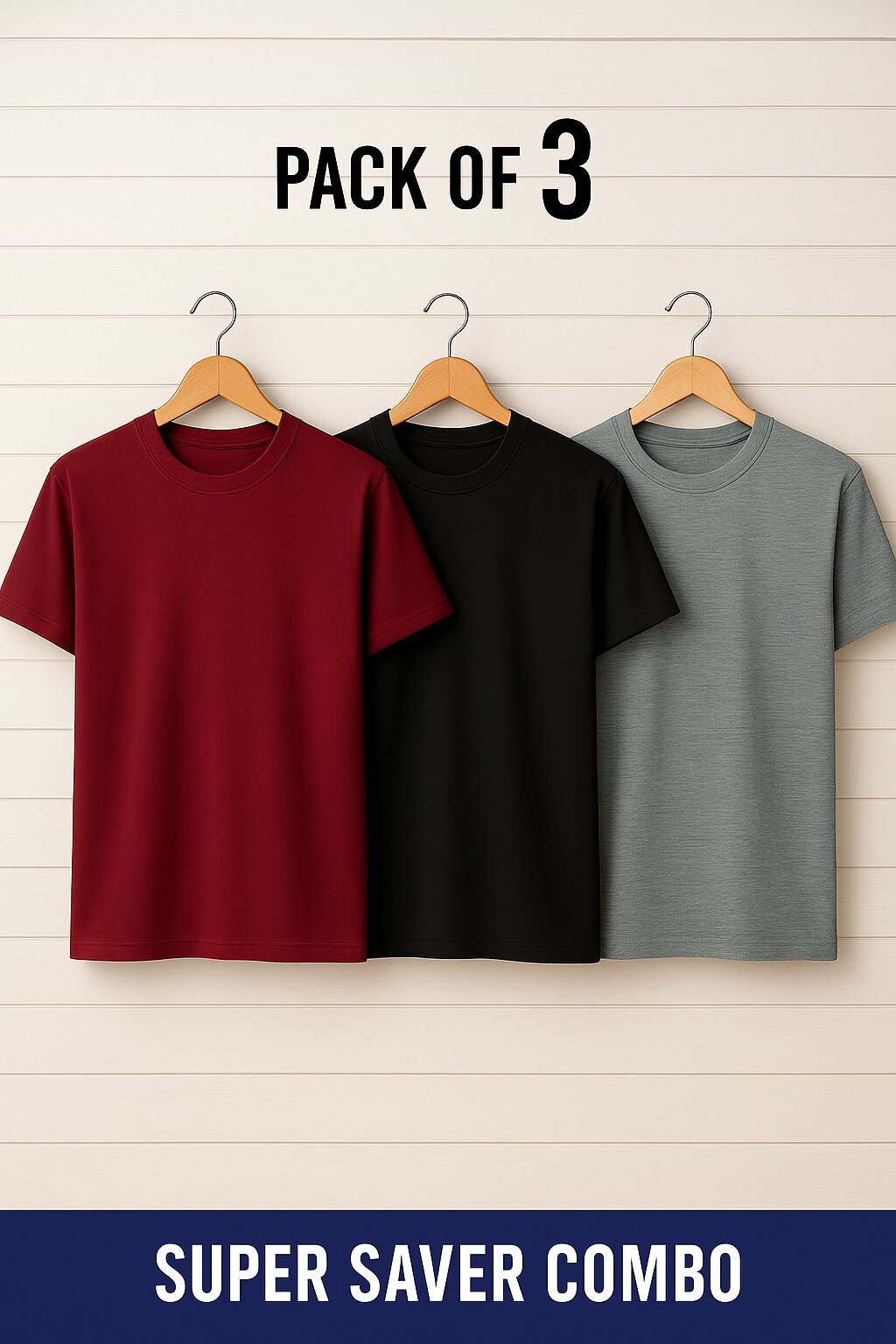 Plain T-Shirt Combo 5